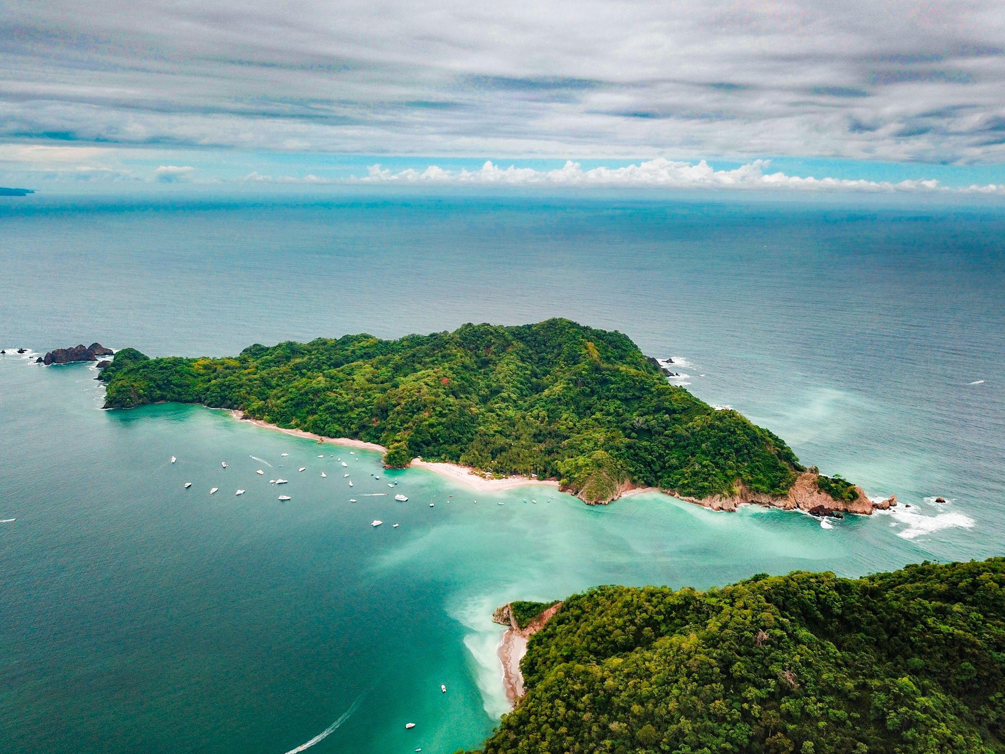 Tortuga Island Drone Picture