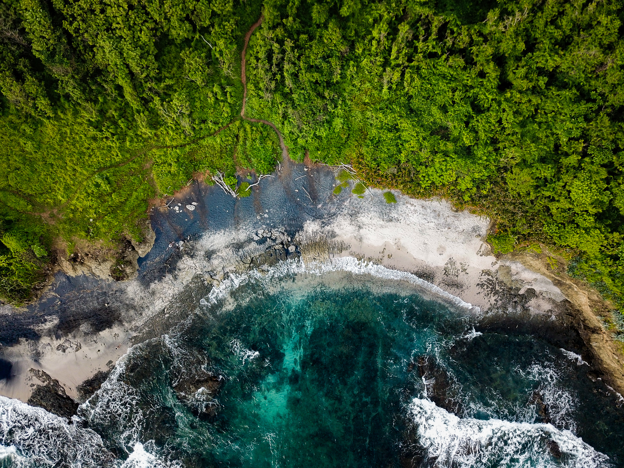 Playa Grande Texture Drone