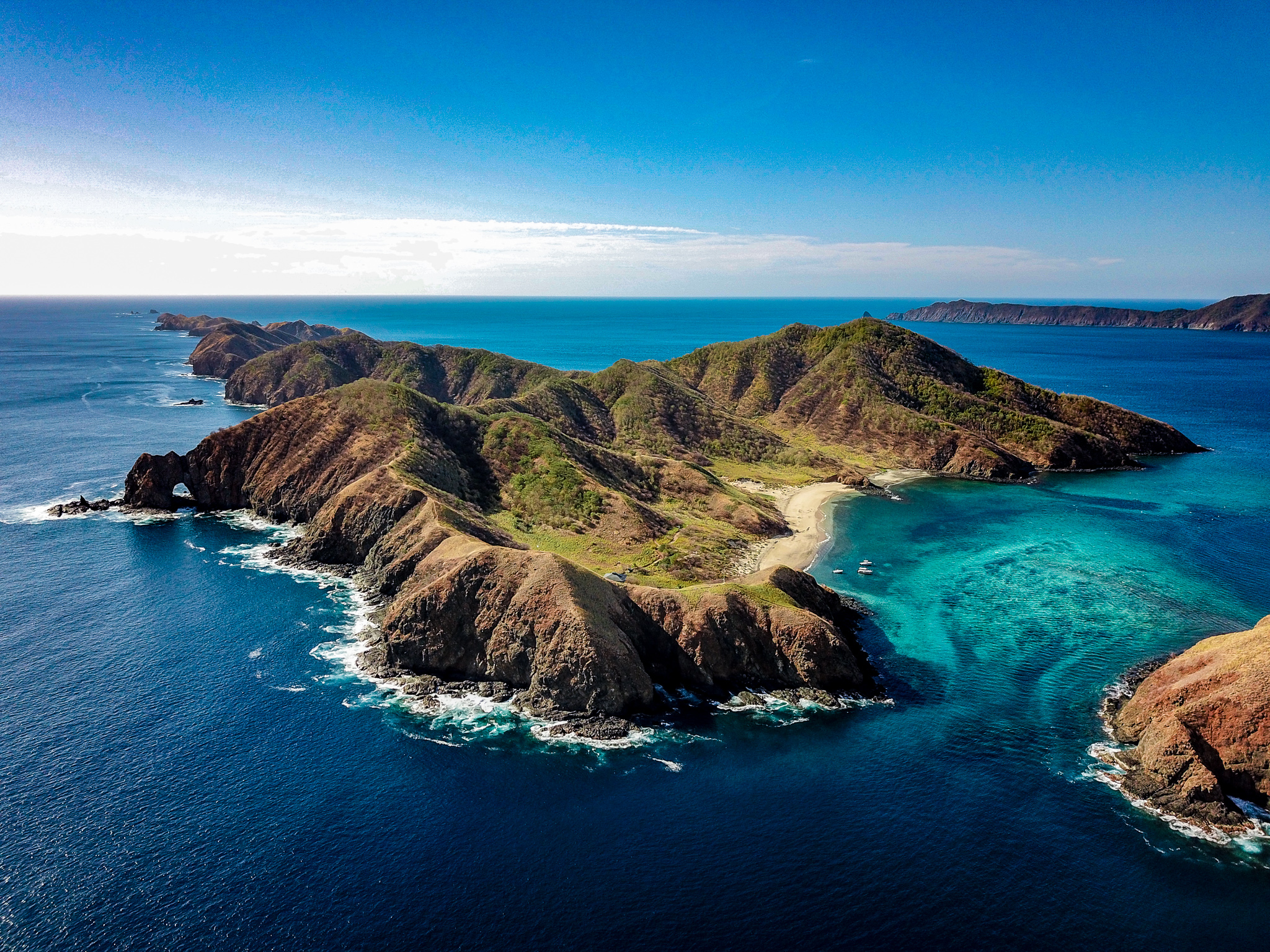 Bat Island Drone Picture